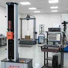 Strumento di prova di tensione e compressione a molla a colonna singola con controllo computerizzato