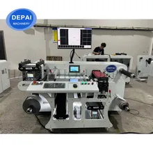 Hochgeschwindigkeits-Bestverkaufs-Flexo-Etiketteninspektionsmaschine mit Computerinspektion und Wickelmaschine