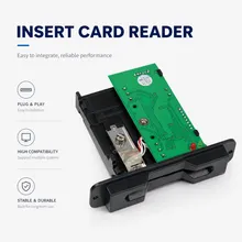 Lector de tarjetas magnéticas de interfaz serial USB para sistema de identificación de pagos