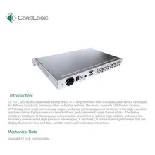 Bộ đồng bộ thời gian chính xác GPS Beidou 1u Máy chủ thời gian gắn rack chính xác