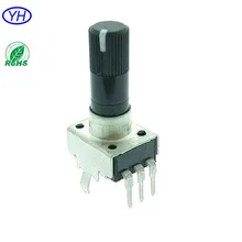 Campioni gratuiti personalizzati RV09 Rk09 lineare a 3 pin a modulo singolo Potenziometro rotante per controllo volume da 9 mm B203 PRO Audio