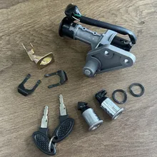 Juego de cerraduras de motocicleta Falcon, cerradura de encendido y cerradura del asiento para R5/R9