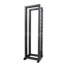 42U Doppelter Offener Rack 600×600×2000mm Fest 19 Zoll Server Rack Schrank, Zwei-Post Netzwerkgeräte Rack, Schwerlast Metall Offenes Rahmen Rack