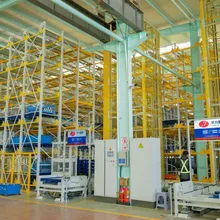 Robuust langspan stalen rekken ASRS-systeem voor magazijnen met waardevolle componenten