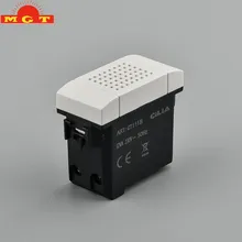 Özelleştirilmiş Logo PC/Bakır Malzeme Anahtar Kontrol Modülü Duvar Anahtarı