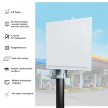 RFID-Leser robust wasserdicht Hochleistungs-UHF-RFID Langstrecken integrierte feste Zugangskontrolltor-Kartenleser R0011
