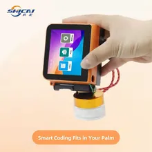 Máy in phun cầm tay định dạng nhỏ đa vật liệu để in mã ngày và lô sản phẩm