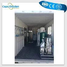Sistema di riempimento di cilindri di ossigeno Psa con sistema di monitoraggio remoto tramite computer mobile