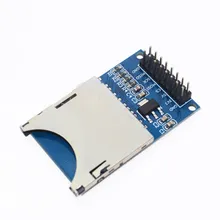 โมดูลอ่านและเขียนการ์ด ช่องเสียบสล็อตรีดเดอร์ MCU สำหรับชุดเริ่มต้น DIY อาร์ดูอิโน