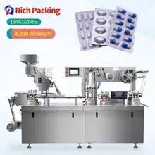 Máquina de Enchimento de Tabletes Efervescentes Máquina de Embalagem de Tabletes Máquina de Embalagem em Blister