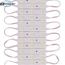 Modul LED Putih Dingin 12V DC untuk Iklan Cahaya dan Pencahayaan Latar SMD5050 0.72 Watt 3 Modul LED IP65 untuk Modul Kotak Cahaya
