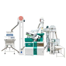 Kombinierte Reismühle Reis-Mühle kleiner gebrochener Reisgrader Landwirtschaft Reisverarbeitungsmaschinen Paddy-Reinigung Entspelzen Schwerkraftseparator Reis-Whitening