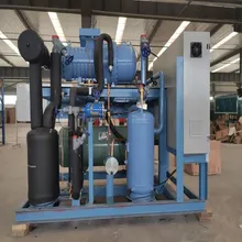 Sistema de estantería de refrigeración de gran almacenamiento en frío con tornillo de coincidencia de descongelación automática