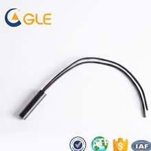 Sensor de caña cilíndrica con cable para detección precisa de posición
