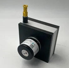 Adk 0-3000mm Vị trí 4-20mA+Modbus Cáp đầu ra kép Bộ mã hóa lò xo Dây dây điện trở