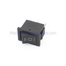 Mejor Vendedor Interruptor Rocker Interruptor de Poder Kcd1 Interruptor Rocker 1p3t 3-Position Interruptor Rocker Negro