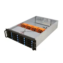 Buena calidad Caja personalizada de servidor 3U 16bays Hot swap GPU Buena calidad Caja personalizada de servidor 3U 16bays Hot swap GPU