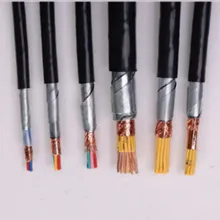 銅 22AWG PVCジャケットシールド多芯電気制御ケーブル