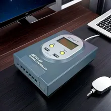 Geavanceerde MPPT Zonne-energiecontroller met LCD-monitorweergave