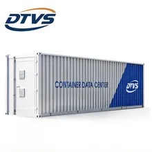 Container-Datenzentrum mit intelligenter Überwachung, USV und Brandschutzsystem