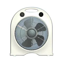 12 Inch Elektrische Paneel Koelventilator Box Tafelventilator met Afstandsbediening Timer