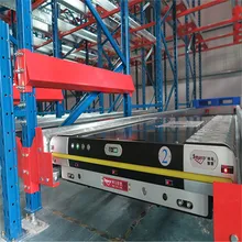 Sistema de Armazenamento Automático com Prateleira de Paletes para Armazenagem em Armazém