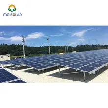 Struttura di supporto in alluminio per pannelli solari installazione sistema di montaggio a terra