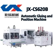 Jx-CS620b Hochleistungs-Automatisierte Rigid Box Herstellungsmaschine Luxus Box Formmaschine