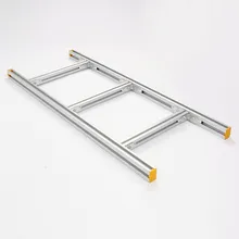 Sistema di supporto per cablaggio di rete in acciaio zincato a caldo per rack di cavi