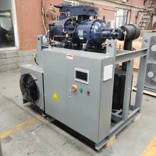 Unidad de Refrigeración de Tornillo Triple Paralelo para Gran Sistema de Almacenamiento en Frío