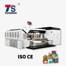 Papierboxen-Herstellungsmaschine Vakuum-Transfer-Flexodrucker Automatisch 2 Farbe