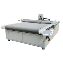 Máquina de Corte de Amostras de Caixa de Papelão Digital com Mesa Plana CNC