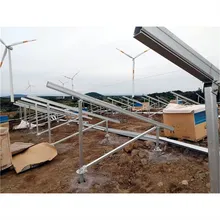 Bodenmontiertes Solarenergiesystem Solararray-Bodenmontagesystem Bodensolarmontagesystem