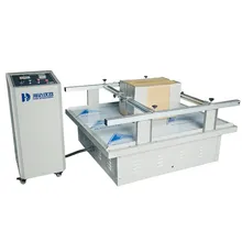 เครื่องทดสอบการสั่นสะเทือนสำหรับการจำลองการขนส่งบนม้านั่ง