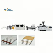 Máquina de Fabricação de Painéis de Teto de PVC Satin, Máquina de Extrusão de Folhas Falsas de PVC, Linha de Produção de Painéis de PVC, Fábrica de Fabricação