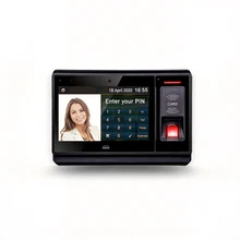 7 Inch Touchscreen Robuuste Android Slimme Kaartterminal met Vingerafdruklezer Barcode Scanner NFC