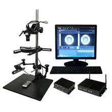 Makine Görüşü Kontrol Sistemi için OCR Kodu Tanıma Endüstriyel Kod Okuyucu CCD Endüstriyel Kamera Lens Işık Kaynağı Yazılım ve Donanım Tam Çözüm