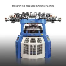 Máy dệt kim tròn Jacquard máy tính chuyển giao máy dệt kim weft
