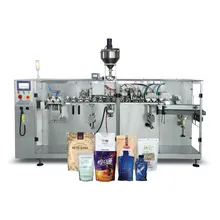 Máquina de embalaje de flujo horizontal completamente automática para helados, paletas y polos