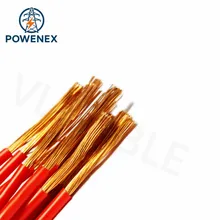 H07V2-R 450/750V 고립 구리 도체 PVC 건축용 전선