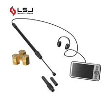 Dispositif de secours portable avec mât télescopique et système de caméra d'inspection HD