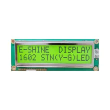 16x2 Módulo LCD Alfanumérico Gráfico Personalizado Serial para Uso Industrial