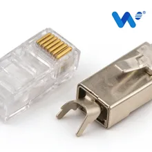 Connettori di rete RJ45 durevoli per prestazioni Internet ad alta velocità
