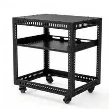 Giá đỡ mở di động phòng máy chủ đóng gói phẳng 19 inch sàn mạng
