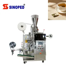 Snys-169 Macchina per il confezionamento automatico completo di sacchetti di tè interni ed esterni con filo e etichetta