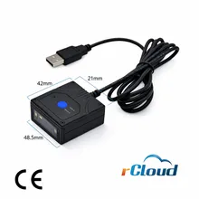 Modul Pemindai Kode Batang USB 1d 2D dengan Ocr untuk Sistem Tertanam