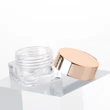 Pms Renk Altın Renk Geri Dönüşümlü Toz Kapları Yuvarlak Ekran Baskılı Plastik Preslenmiş Toz Kompakt Kutu