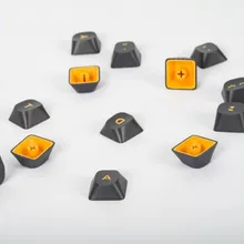 コンピュータキーボード用のカスタムOEMプラスチック射出成形プラスチックボタン電子ボタン