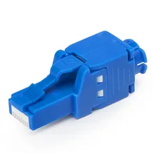 شبكة RJ45 8p8c أداة توصيل غير درع موصل وحدات بدون أدوات