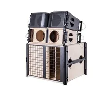 Fábrica Mayorista Doble 8inch Caja de Altavoces de Línea Array Sistema de Línea Array